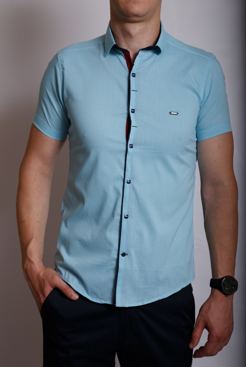 

Рубашка короткий рукав PAULSMITH 95746 2 точки  Синий, Рубашка короткий рукав PAULSMITH 95746 2 точки S Синий