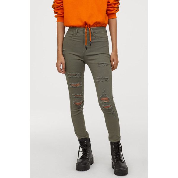 

Джинсы H&M 52 Хаки (1200-590)