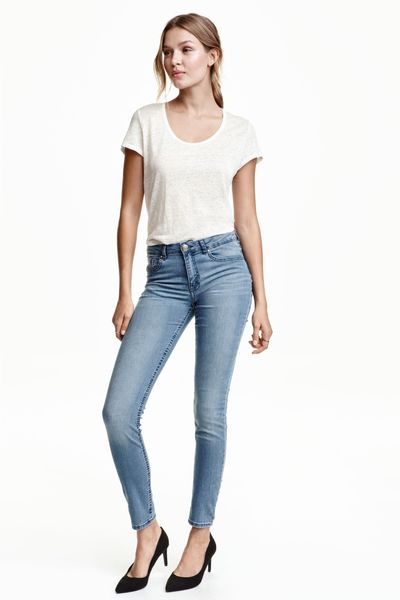 

Джинсы H&M 40 Синие (1200-208)