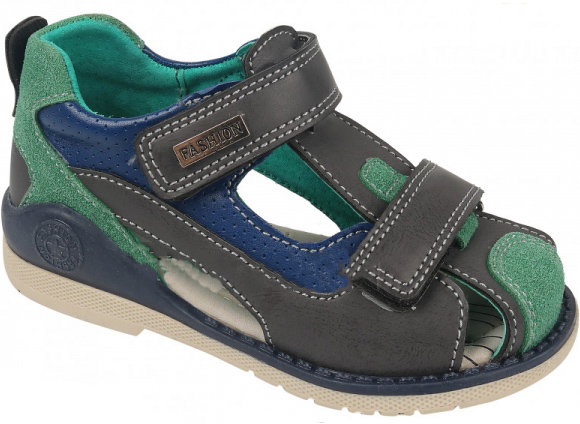 

Кожаные босоножки Tom.m 5464H 20 Серый