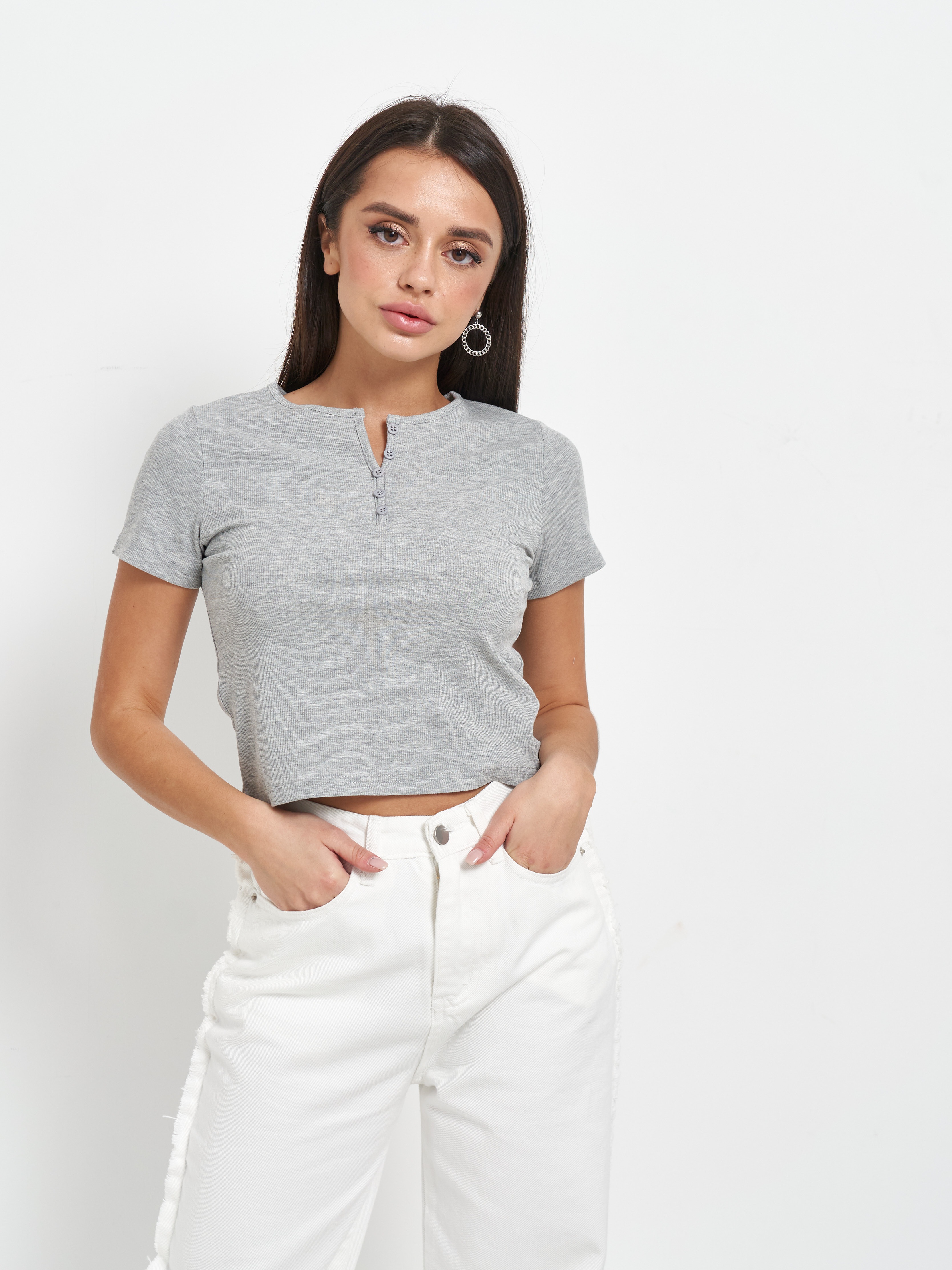 

Топ Remix 803116  Серый, Топ Remix 803116 One Size Серый