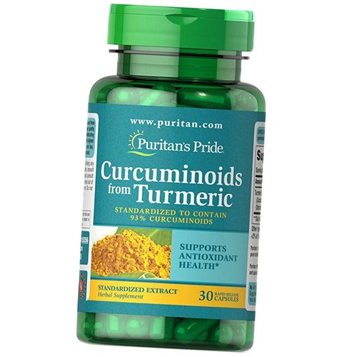 

Куркуминоиды из экстракта куркумы, Curcuminoids from Turmeric Standardized Extract, Puritan's Pride 30капс (71367068)