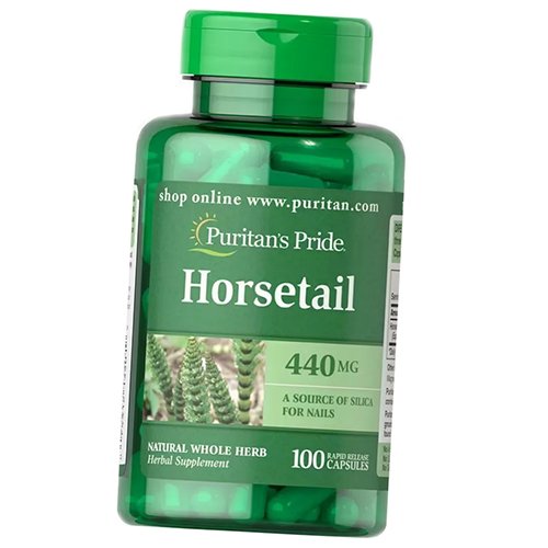 

Хвощ полевой, Horsetail 440, Puritan's Pride 100капс (71367050)