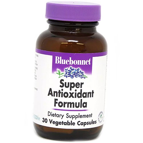 

Антиоксидант Bluebonnet Nutrition Super Antioxidant Formula 30вегкапс (70393013)