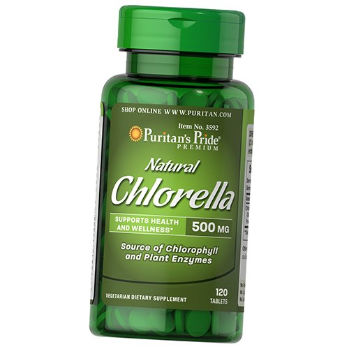 

Натуральная Хлорелла, Natural Chlorella, Puritan's Pride 120таб (71367052)