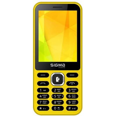 

Мобильный телефон Sigma X-style 31 Power Yellow