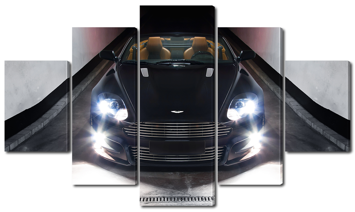 

Модульная картина Interno Холст Астон мартин 108х60см