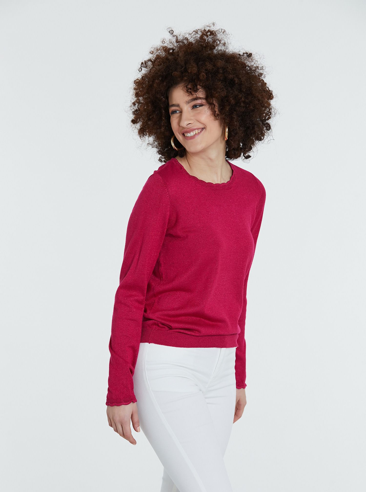 

Джемпер Piazza Italia 36762-53549 XL Fuxia
