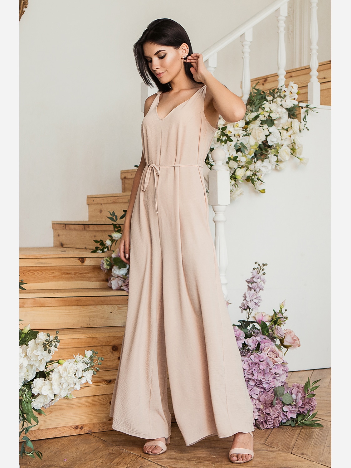

Комбинезон Leo Pride Мишель KM3185 48 Бежевый
