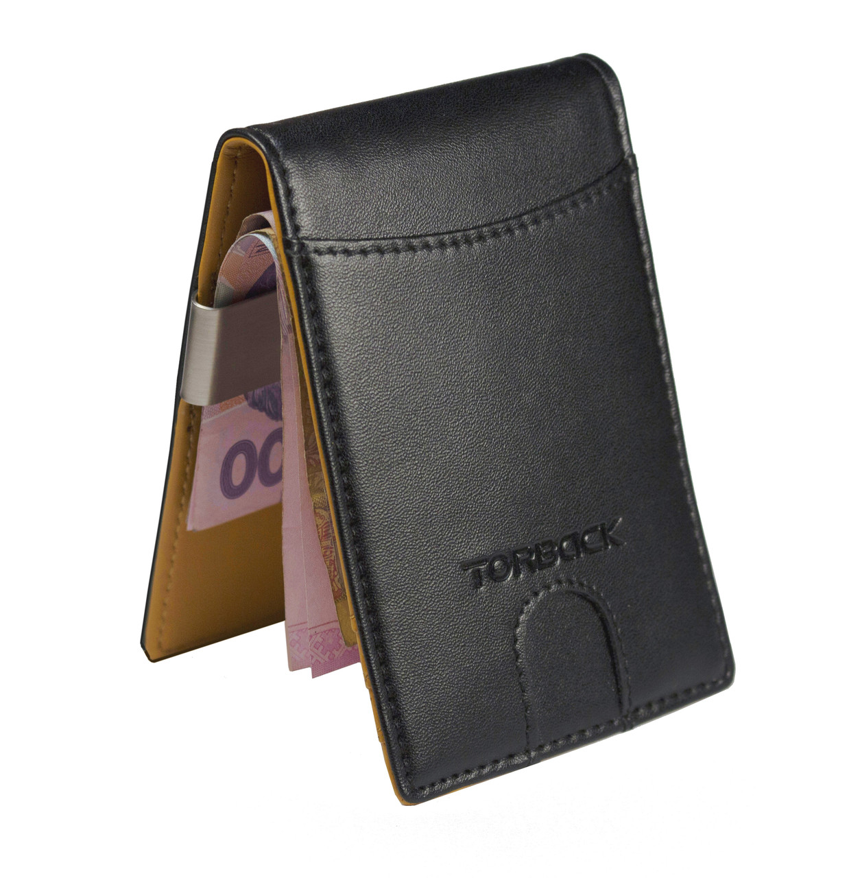 

Портмоне мужское c клипсой для наличных c RFID защитой TORBACK