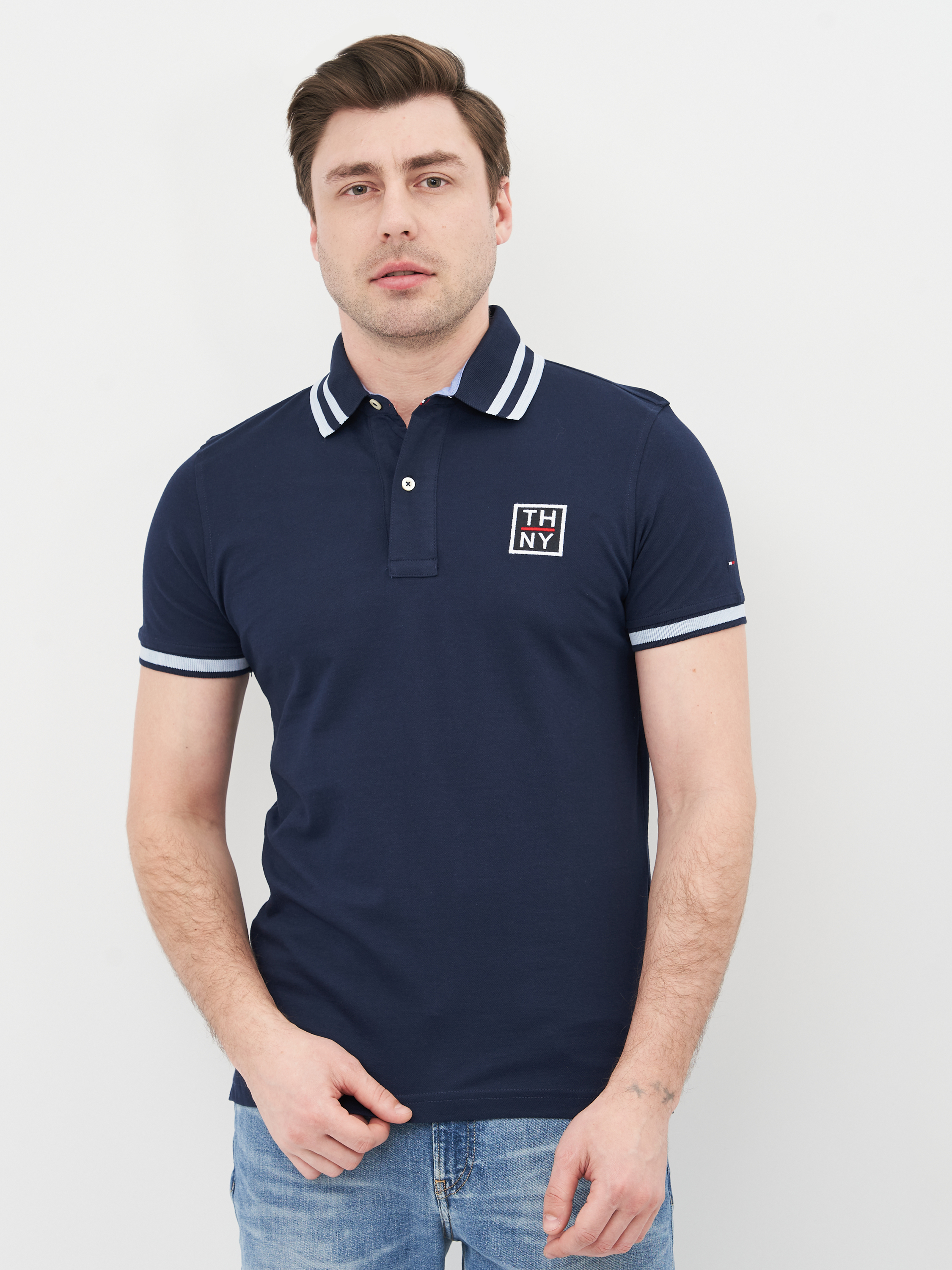 

Поло Tommy Hilfiger 10674.1 2XL (52) Темно-синее