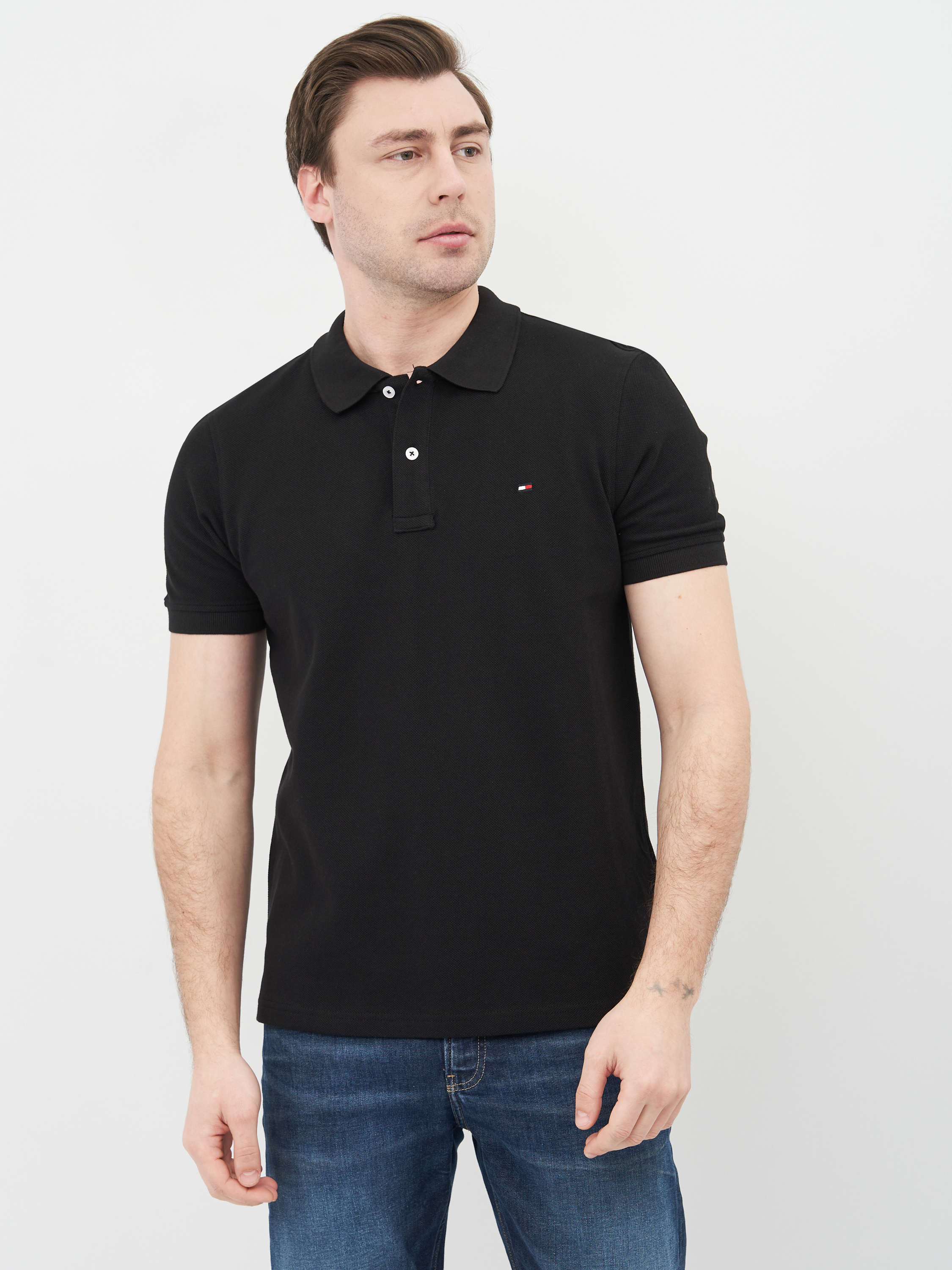 

Поло Tommy Hilfiger 10685.1  (44) Черное, Поло Tommy Hilfiger 10685.1 S (44) Черное