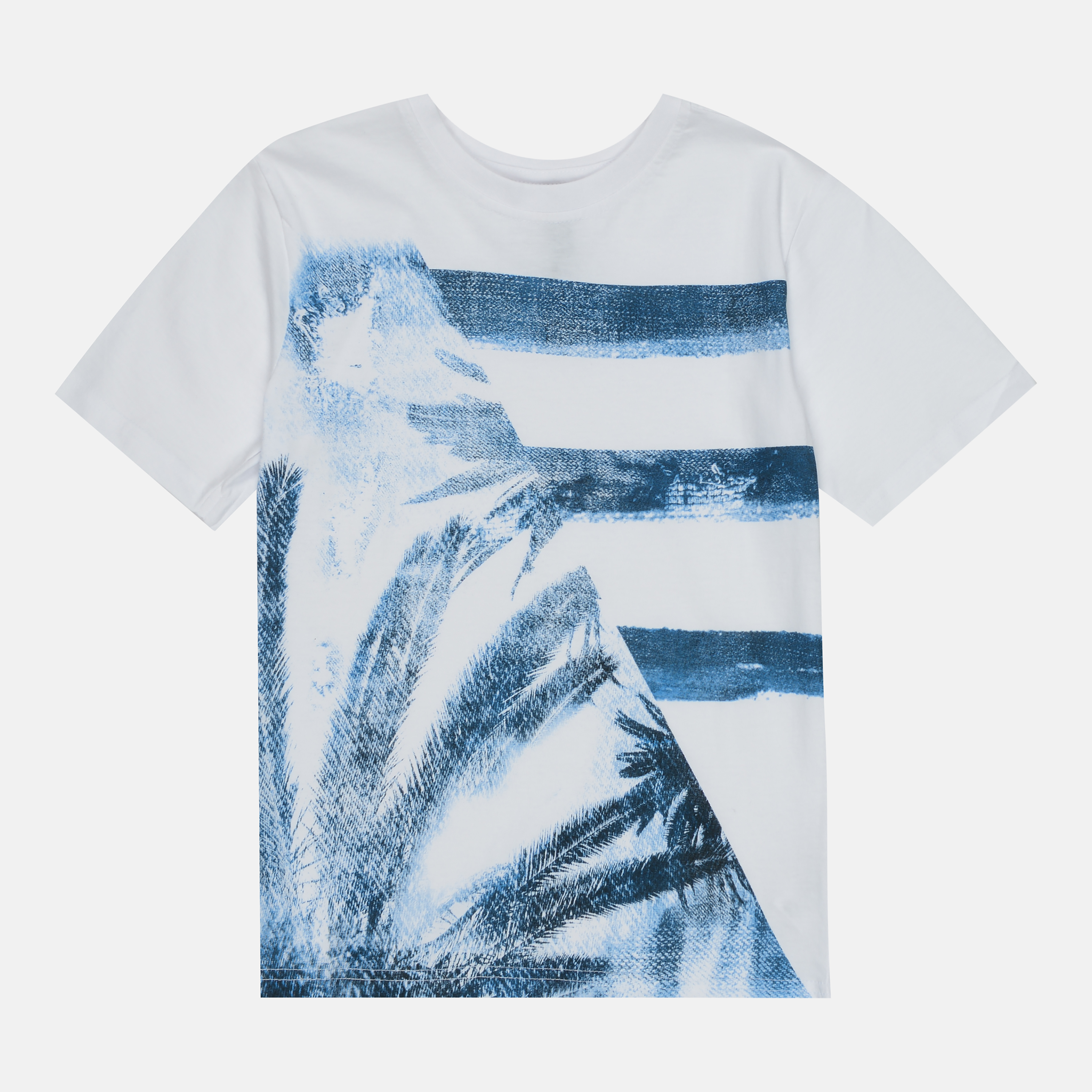 

Футболка Reporter Young 191-0440B-77-200 134 см Синяя с белым