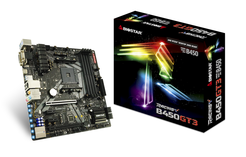 

Материнська плата Biostar Socket AM4 AMD B450 MicroATX 2 × PCIe x16 2 x DDR4 DIMM; Кількість каналів 2 (B450GT3)
