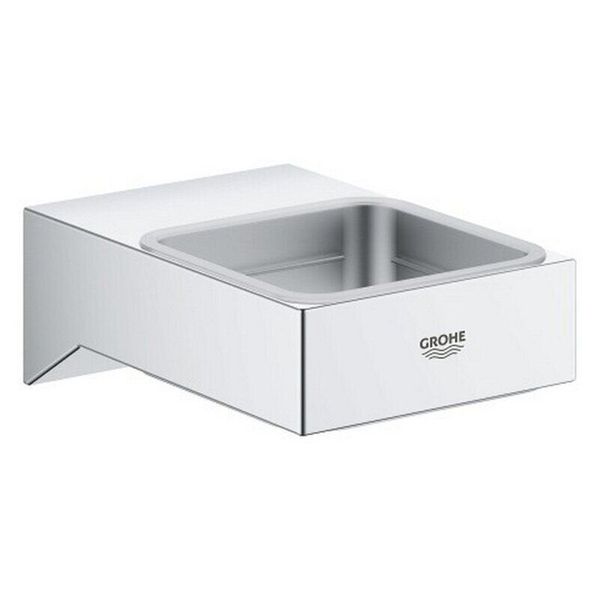 

Держатель под мыльницу подвесной GROHE хром SELECTION CUBE 40865000