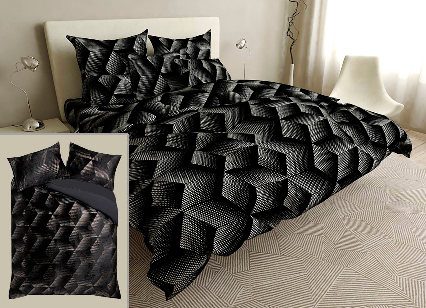 

Простынь MirSon Бязь Premium 17-0440 Dark metropolis 200 x 220 см