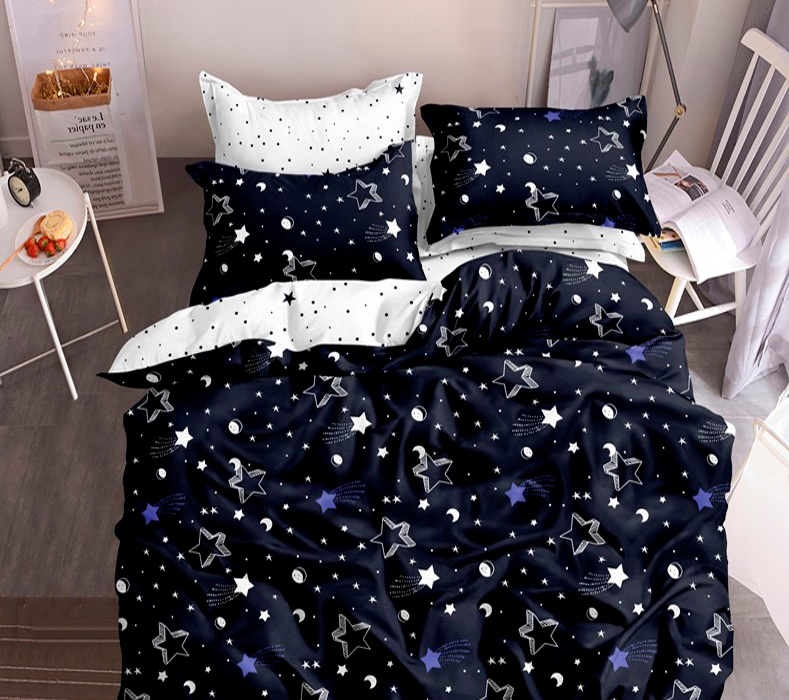 

Простынь MirSon Бязь Premium 17-0446 Cosmic Star 150 x 220 см
