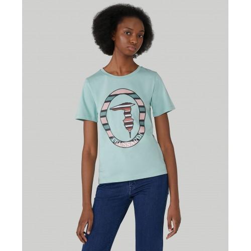 

Футболка Trussardi 56T00371 1T005228 G217 XXS Зелена