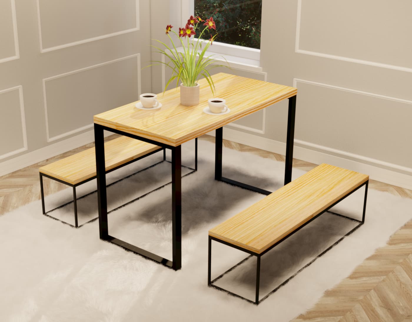 

Обеденный стол Mister Loft Бостон 8016075