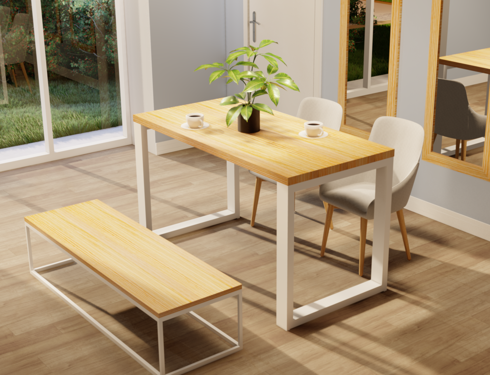 

обеденный стол Mister Loft Берн ВL7016075
