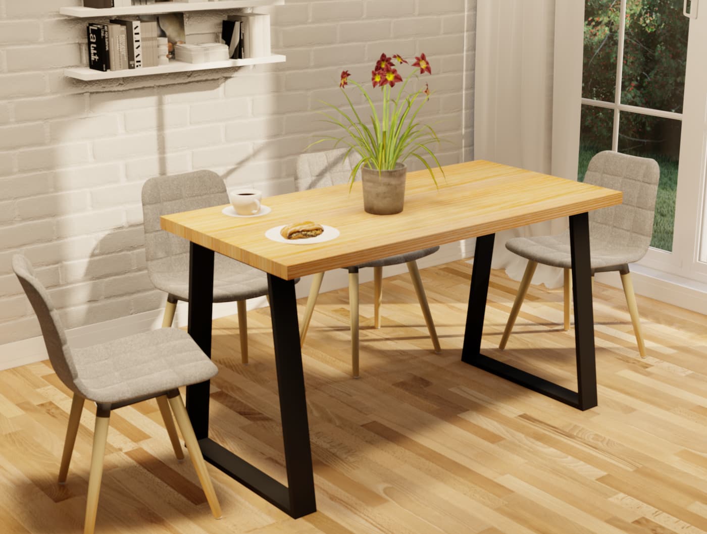 

Обеденный стол Mister Loft Мериленд WL7016075