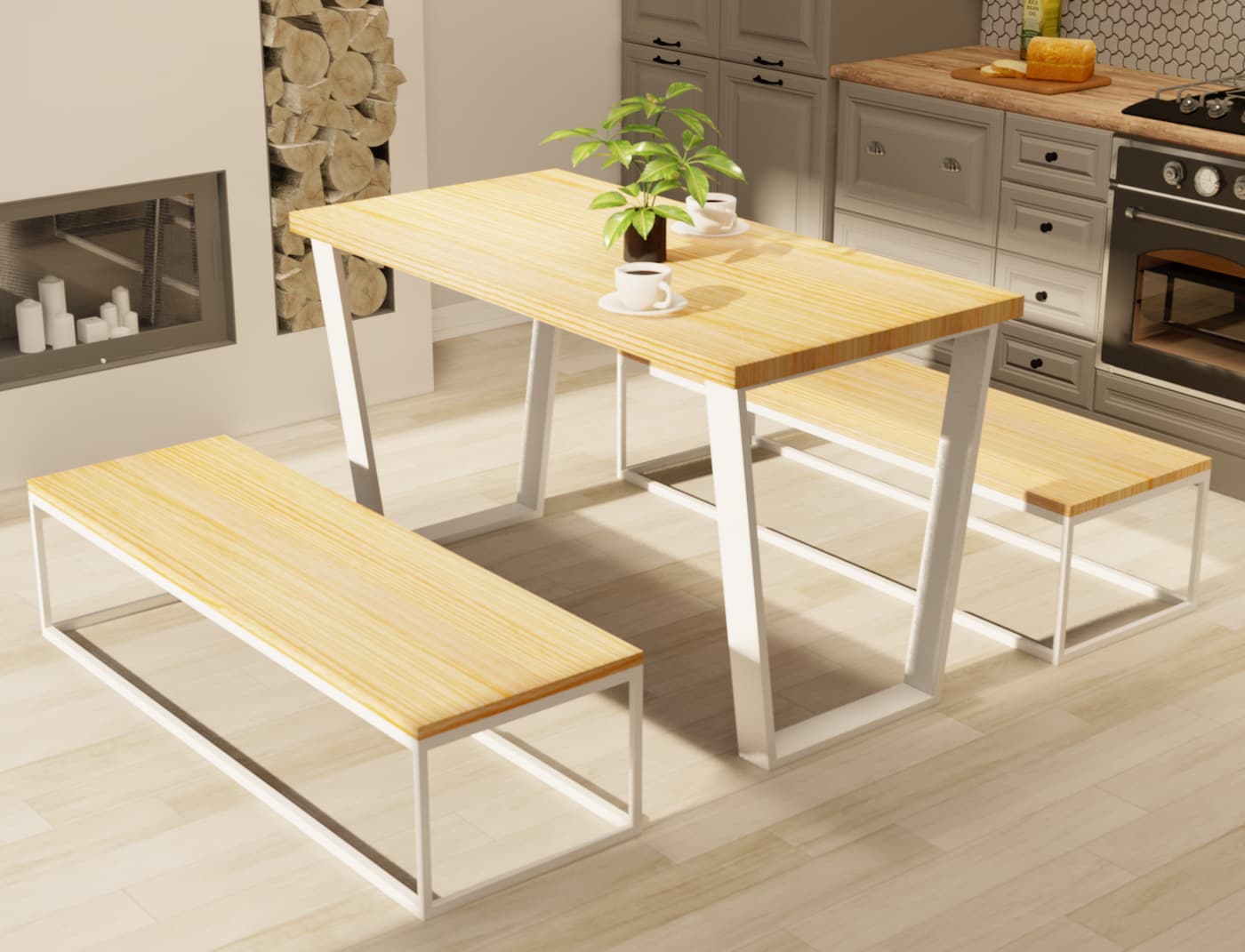 

обеденный стол Mister Loft Атланта BL6015075
