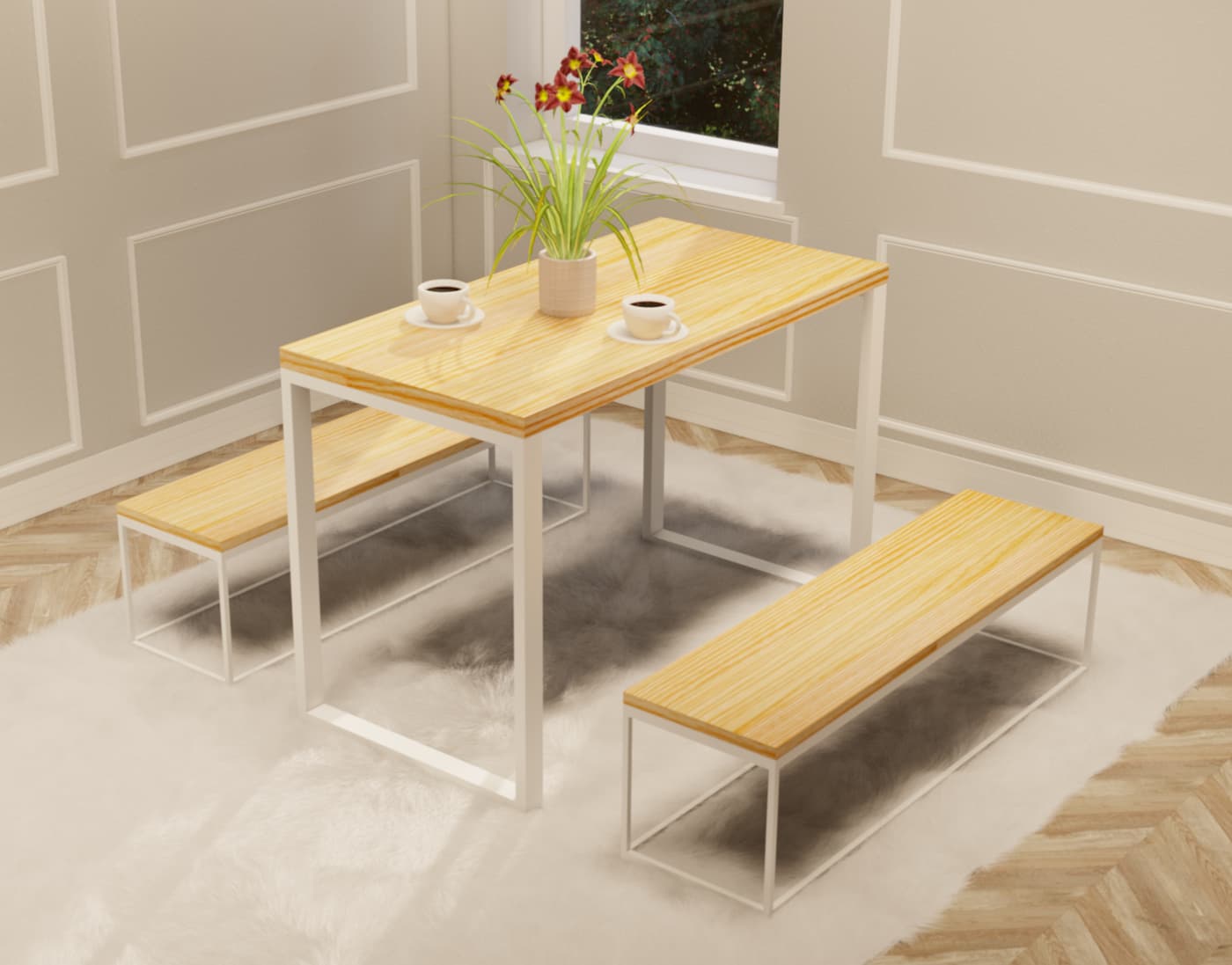 

Обеденный стол Mister Loft Онтарио 7010075