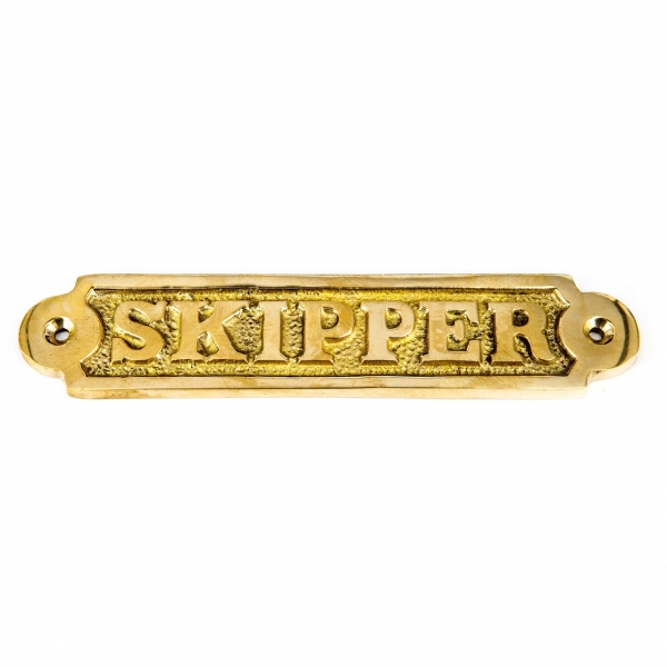 

Табличка металлическая на двери Skipper 4113 Two Captains