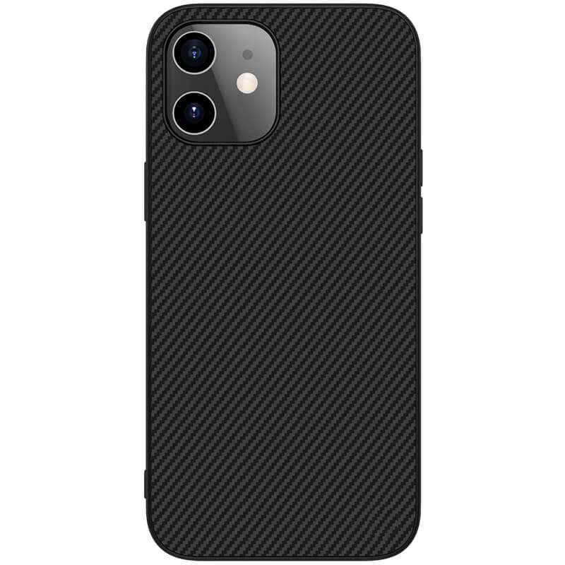 

Карбоновая накладка Nillkin Synthetic Fiber series для Apple iPhone 12 mini (5.4") Black