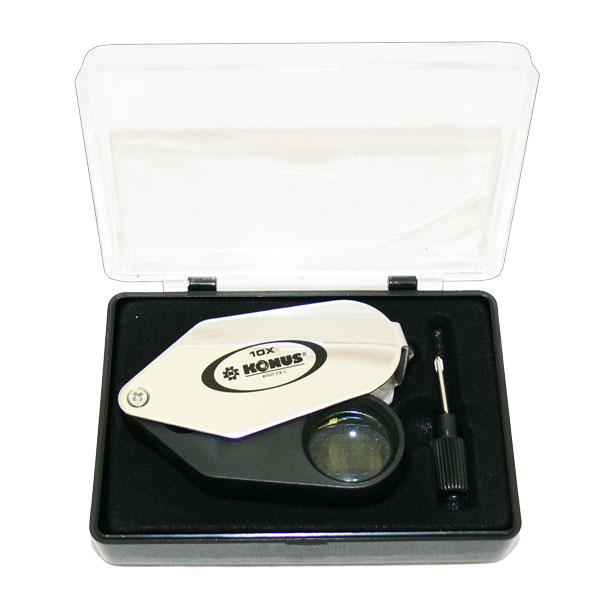 

Лупа KONUS LINEN TESTER 10x with LED light