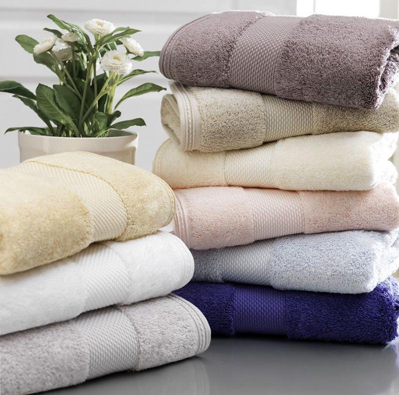 

Полотенца махровые в наборе 3 штуки Soft Cotton DP85009