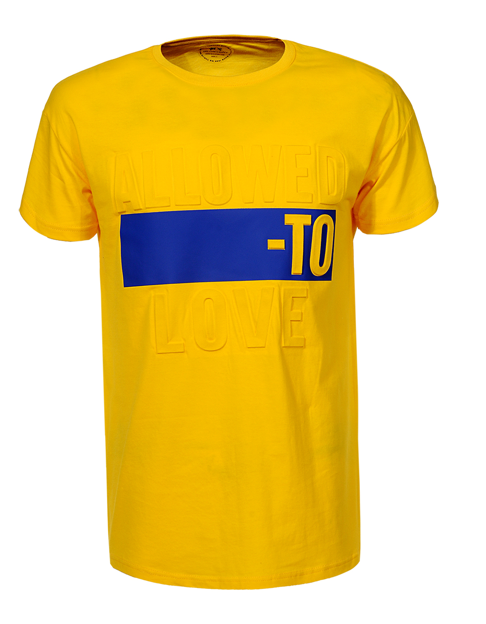 

Футболка мужская з принтом Glo-story M MPO-7757-жов-M