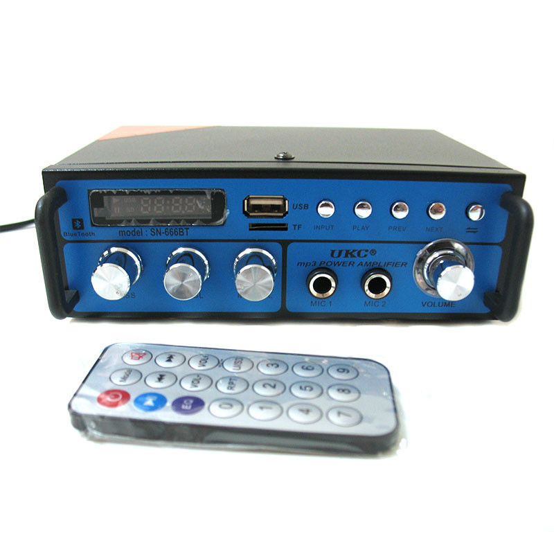 

Усилитель звука UKC SN 666 BT с караоке и Bluetooth (gr_007543)
