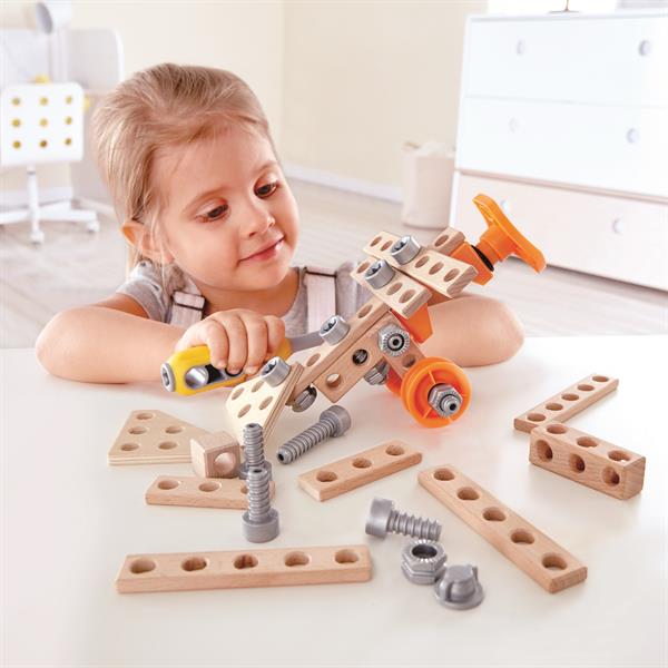 

Конструктор Hape Junior Inventor Стартовый 42 эл. (E3031)