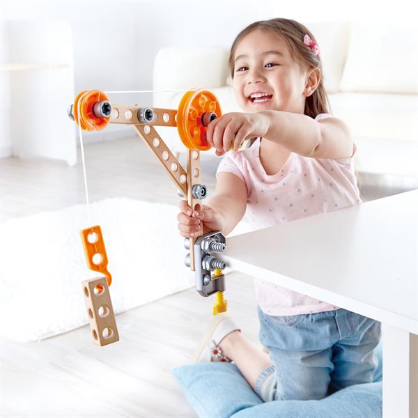 

Конструктор Hape Junior Inventor 3 эксперимента 37 эл. (E3030)