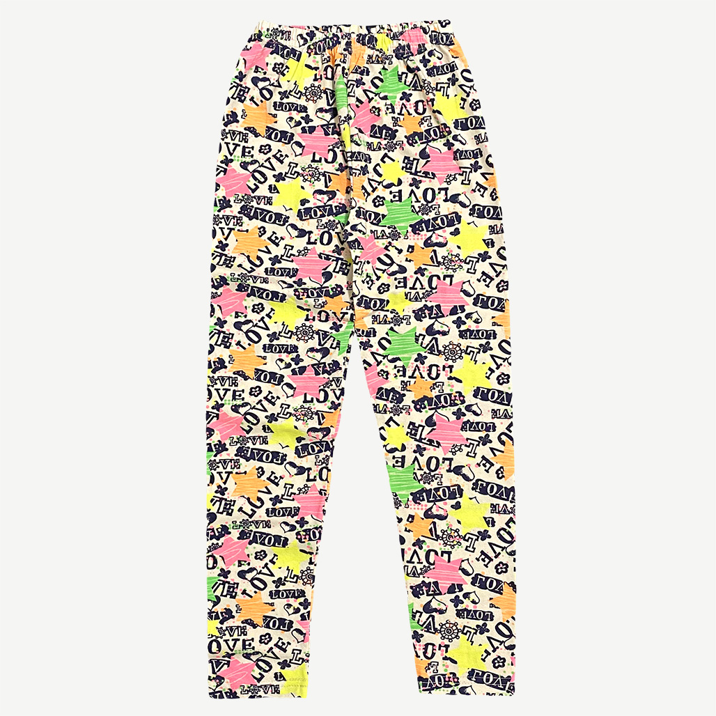 

Лосини Umka з зірками для дівчинки 146см молочный 0000252