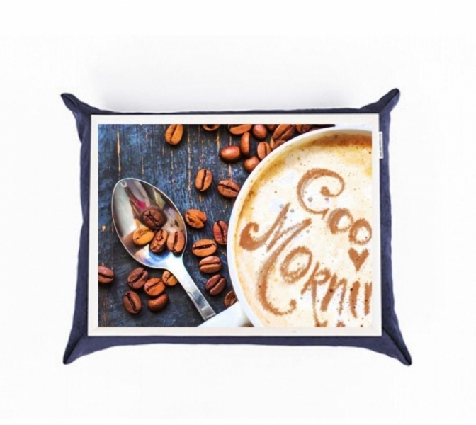 

Поднос с подушкой Good Morning