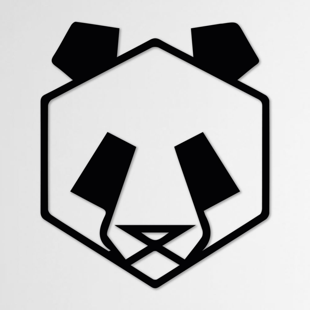 

Объемная картина-панно из дерева на стену 40х46 см IdeaClock Simply panda