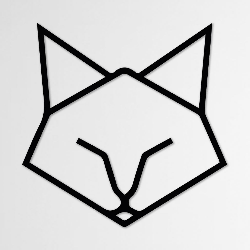 

Объемная картина-панно из дерева на стену 90х90 см IdeaClock Simply cat