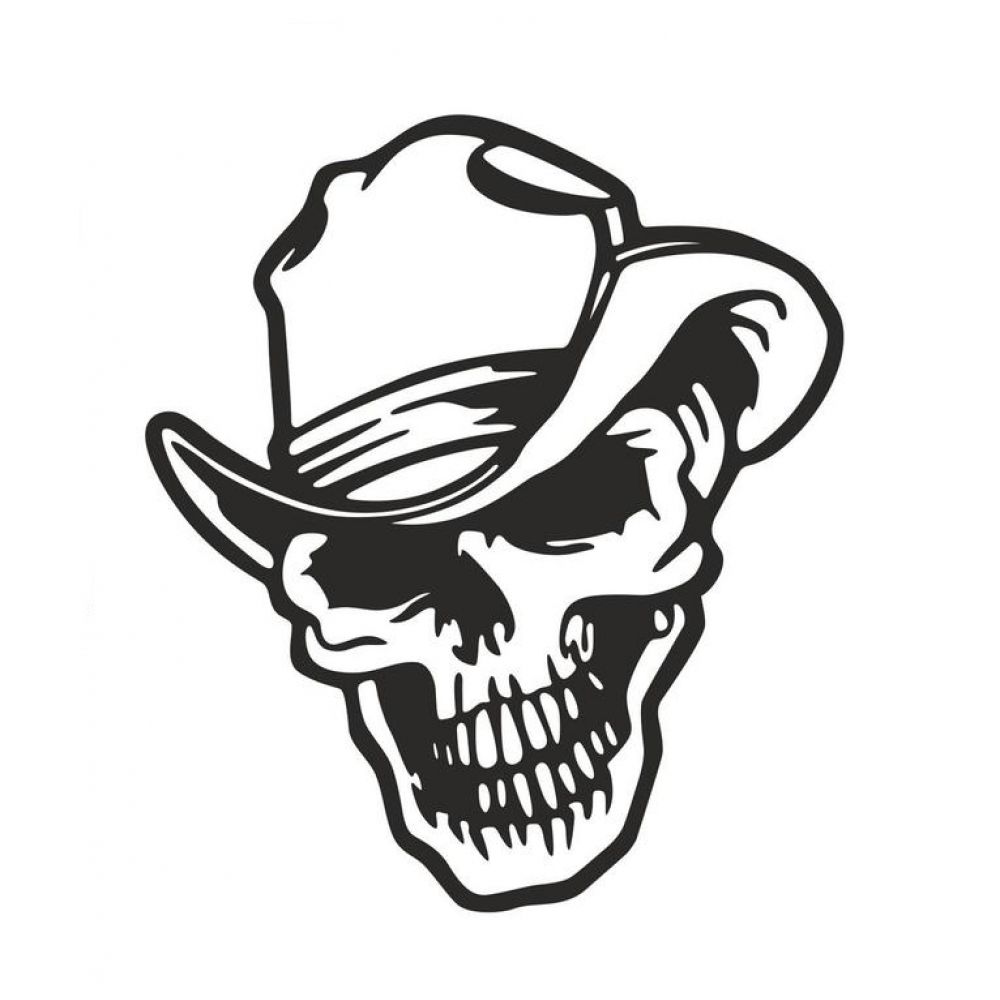 

Объемная картина-панно из дерева на стену 70х79 см IdeaClock Skull smile