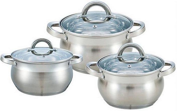 

Посуда Bohmann 6 предметов BH400 (2.1л; 3.9л; 5.0л)