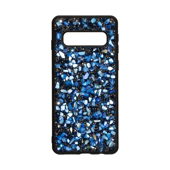 

Чехол Bling World Stone для Samsung S10 (Синий)