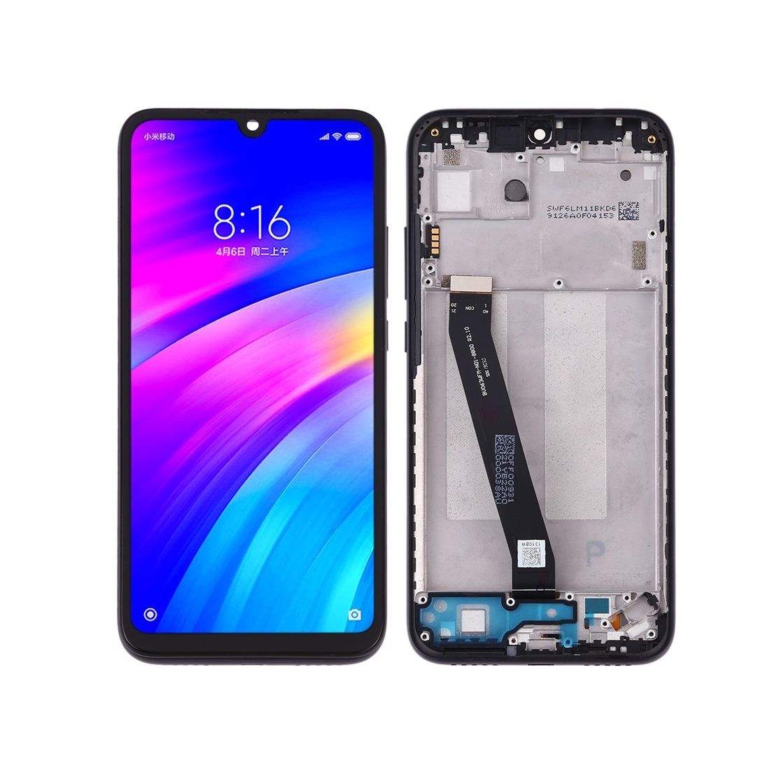 

Дисплей Xiaomi Redmi 7 с сенсором и рамкой черный
