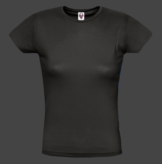 

Футболка женская Print Corporation "Мерри" 2XL Черная