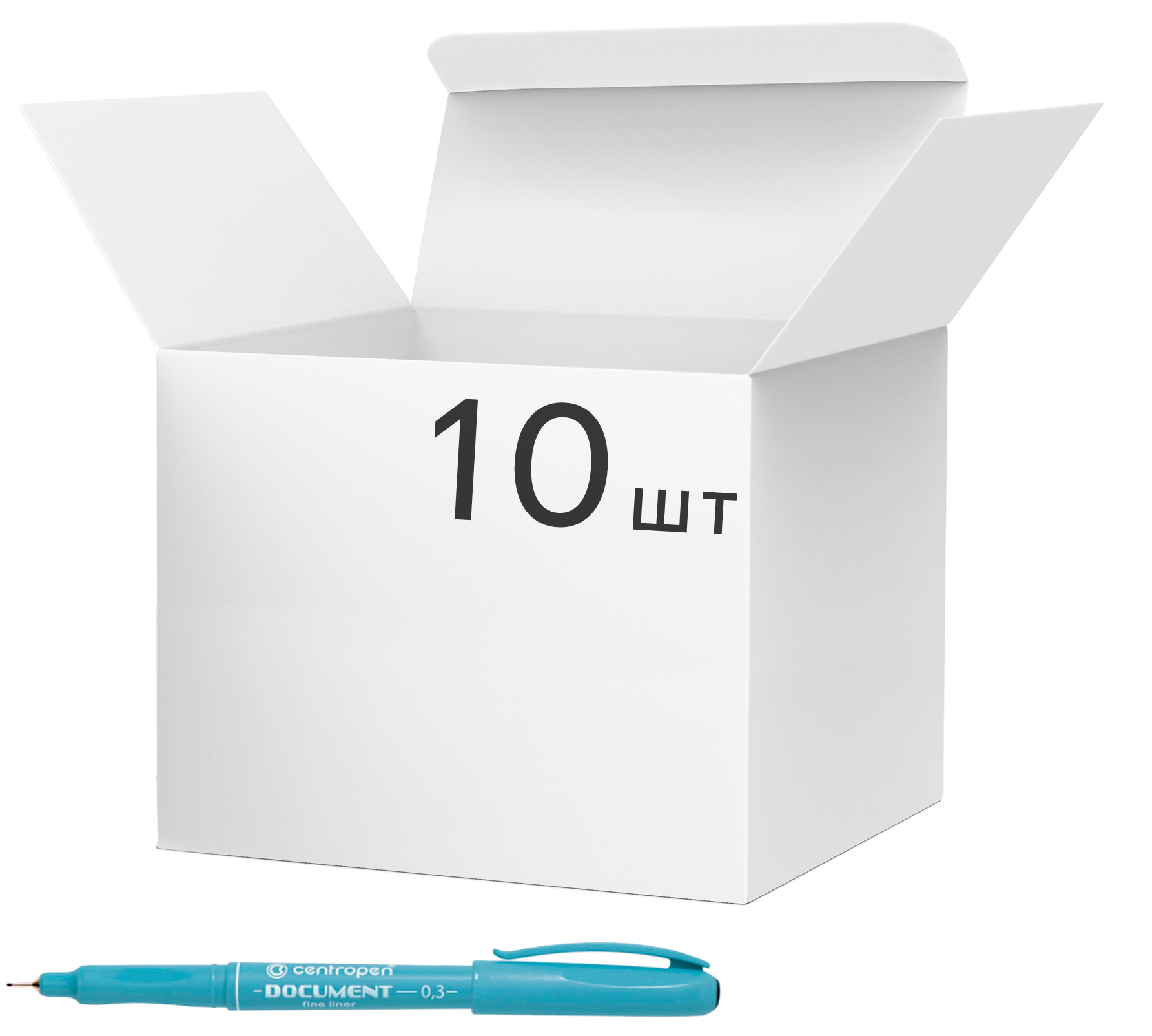 

Набор лайнеров Centropen Document 0.35 мм Черных 10 шт (2631/0,3)