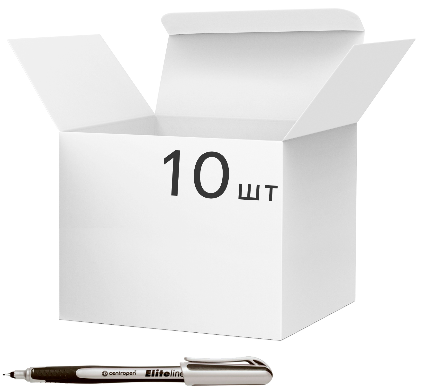 

Набор лайнеров Centropen Elite 0.3 мм Черных 10 шт (4721/01)