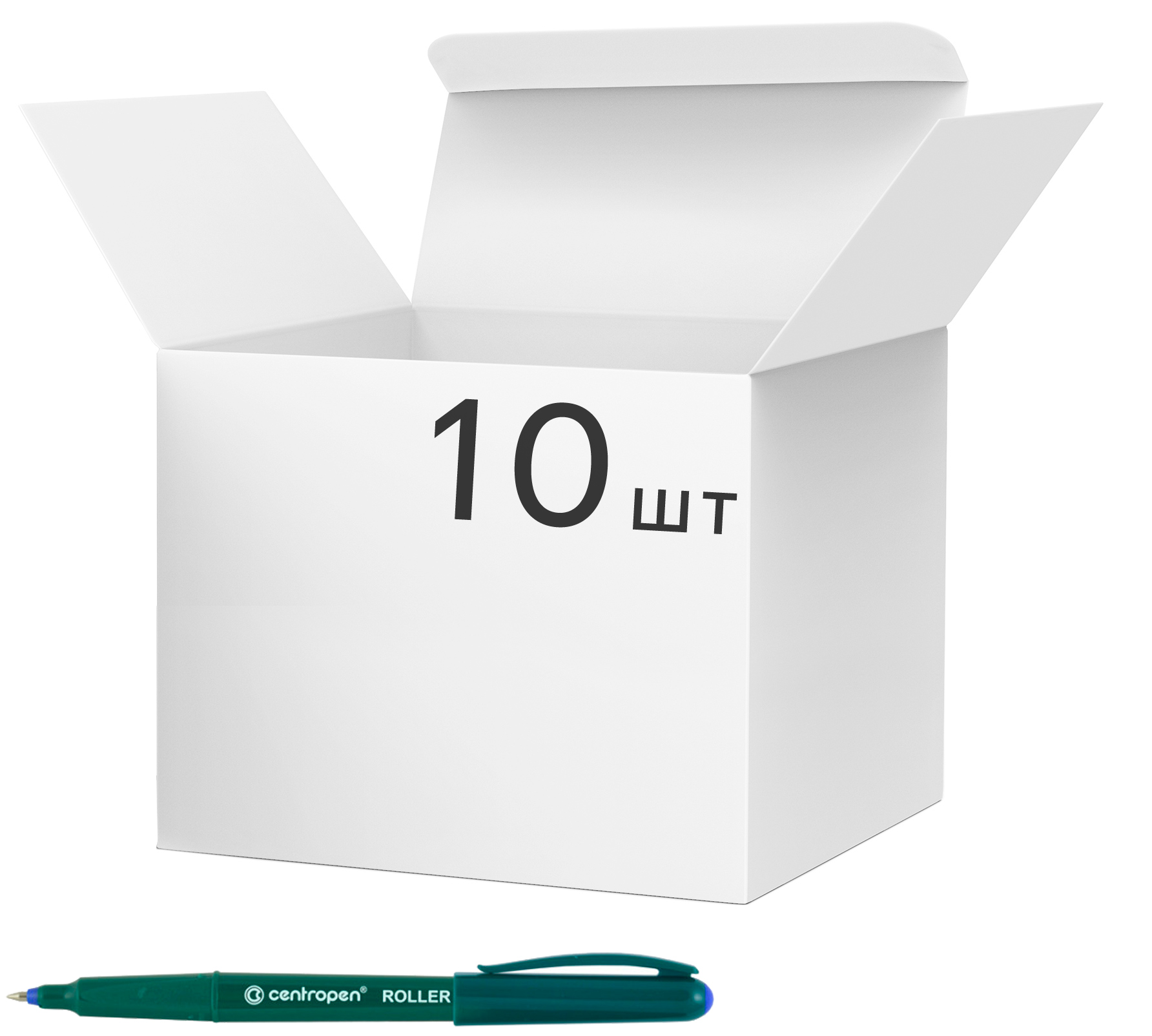 

Набор роллеров Centropen Ergoline 0.3 мм Синих 10 шт (4615/03)
