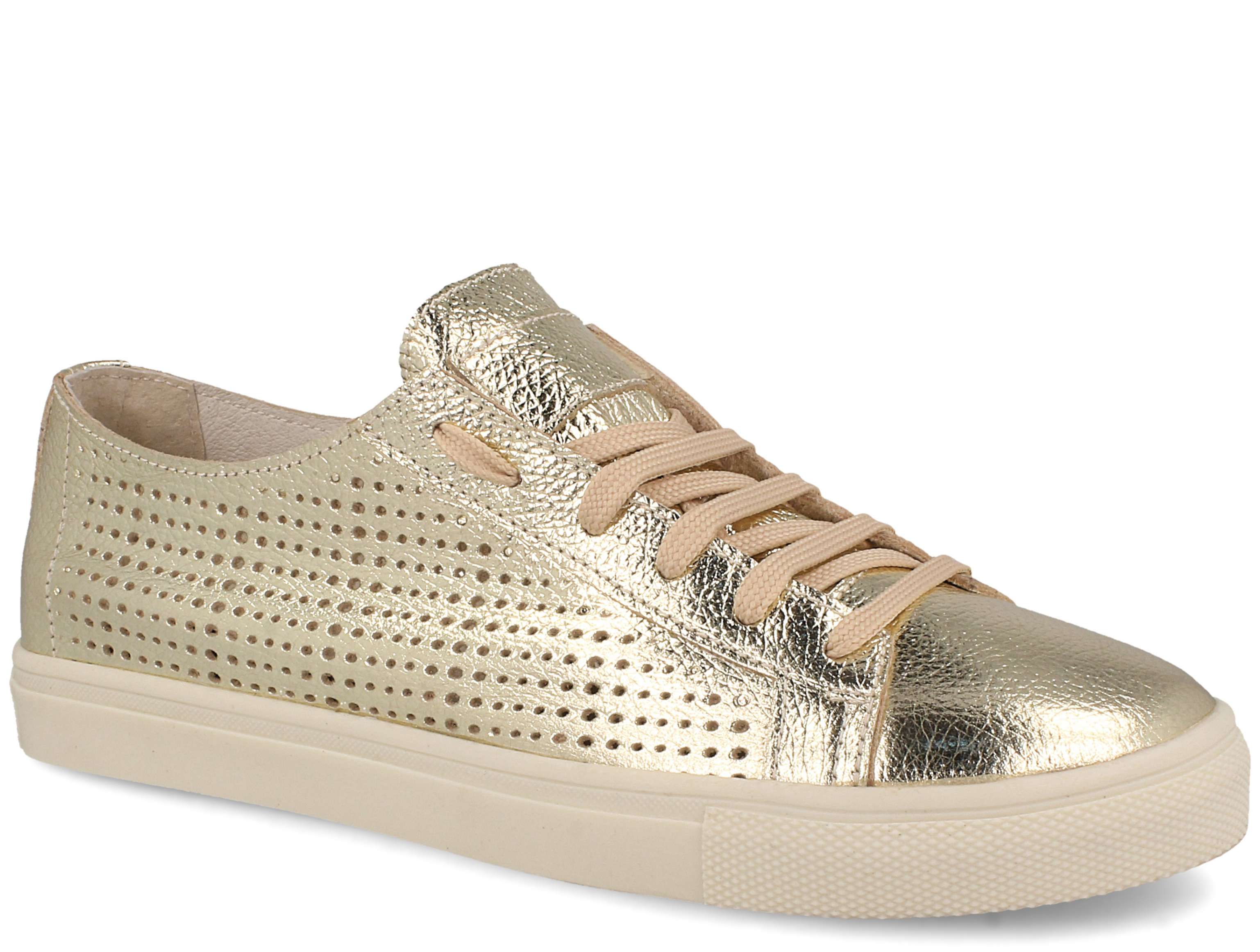 

Кеды Las Espadrillas Gold Leather 1545-79 39