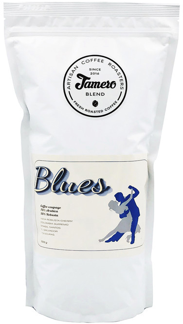 Акція на Кофе зерновой свежеобжаренный Jamero Blues 1 кг (4820204151003) від Rozetka UA
