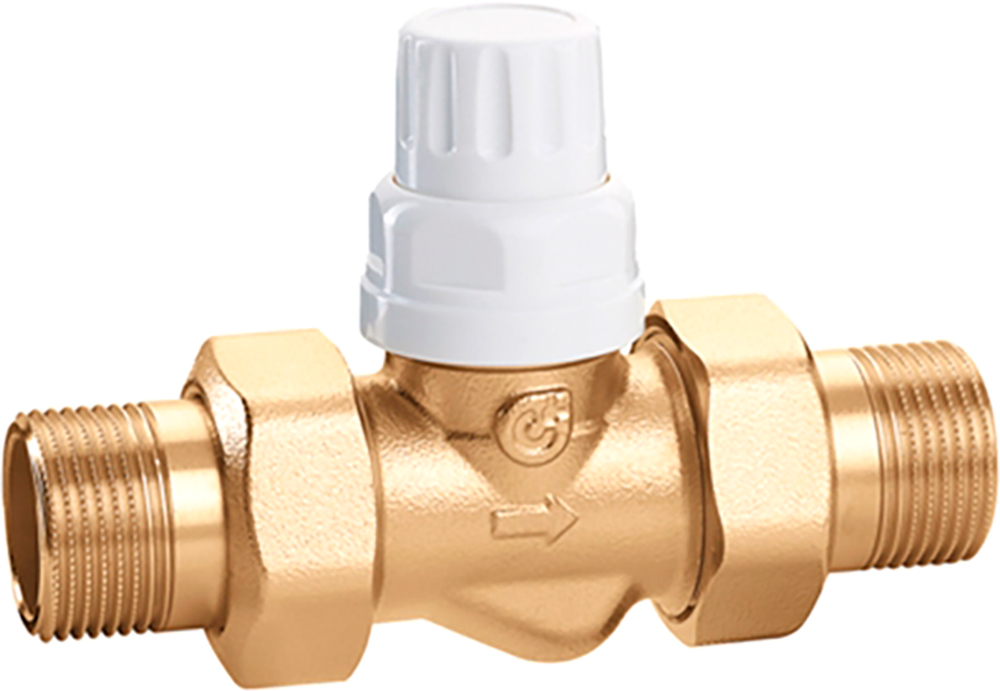 

Вентиль зонный CALEFFI 1/2" двухходовой под термоголовку 10 bar 0-95°C (676050)